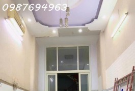QUẬN 7 - MẶT TIỀN KINH DOANH TRẦN XUÂN SOẠN - 4 TẦNG BTCT MỚI ĐẸP Ở NGAY - ĐANG CÓ HĐ THUÊ 20TR/TH - CHƯA TỚI 7T